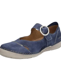 Josef Seibel Ballerinas blau-Damen Ballerinas