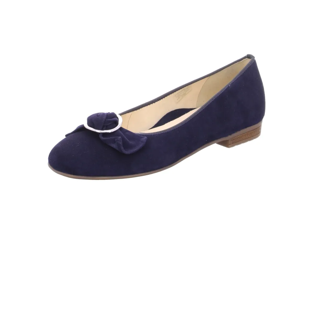 Ara Ballerinas blau Sardinia-Damen Ballerinas