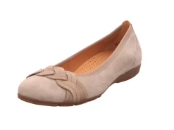 Gabor Ballerinas braun Fashion sportliche Ballerinas 44.1-Damen Ballerinas