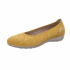 Mephisto Ballerinas gelb OCHRE-Damen Ballerinas