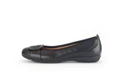 Gabor Ballerinas schwarz Fashion sportliche Ballerinas 44.1-Damen Ballerinas