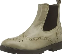 Clic! Chelsea Boot beige Montana Bambi-Damen Stiefel & Stiefeletten