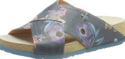 Think Clogs blau-Damen Sandalen