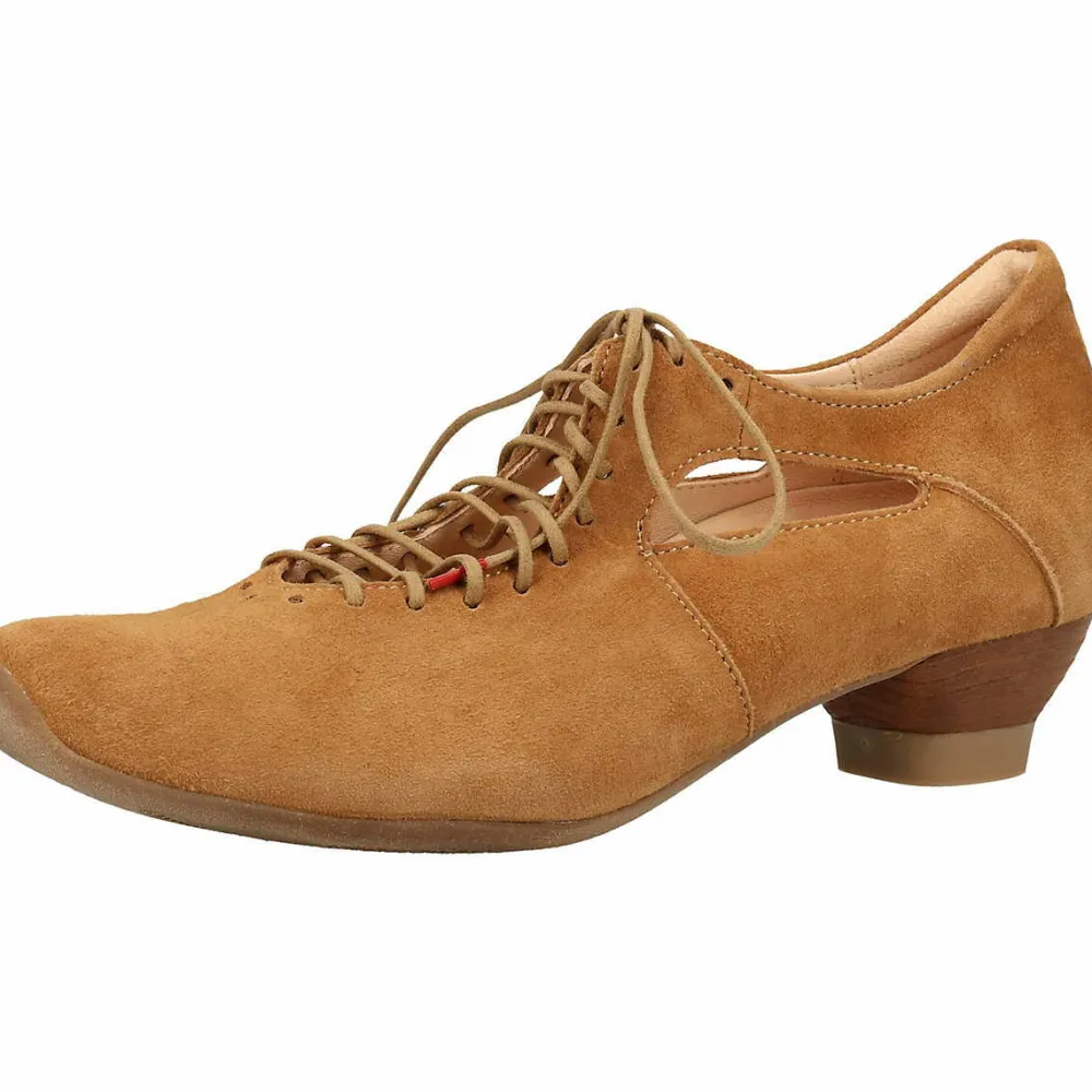 Think Freizeit Schnürer beige-Damen Sneaker & Schnürer