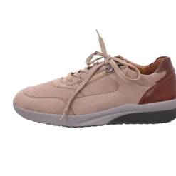 Waldläufer Freizeit Schnürer beige 654001-Herren Sneaker & Schnürer