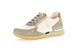 Gabor Freizeit Schnürer beige Comfort 86-Damen Sneaker & Schnürer