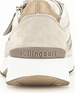 Gabor Freizeit Schnürer beige Comfort 26-Damen Sneaker & Schnürer