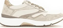 Gabor Freizeit Schnürer beige Comfort 26-Damen Sneaker & Schnürer