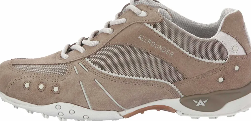 Mephisto Freizeit Schnürer beige Titan-Herren Sneaker & Schnürer