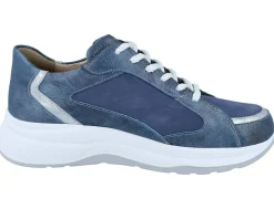 Finn Comfort Freizeit Schnürer blau-Damen Sneaker & Schnürer