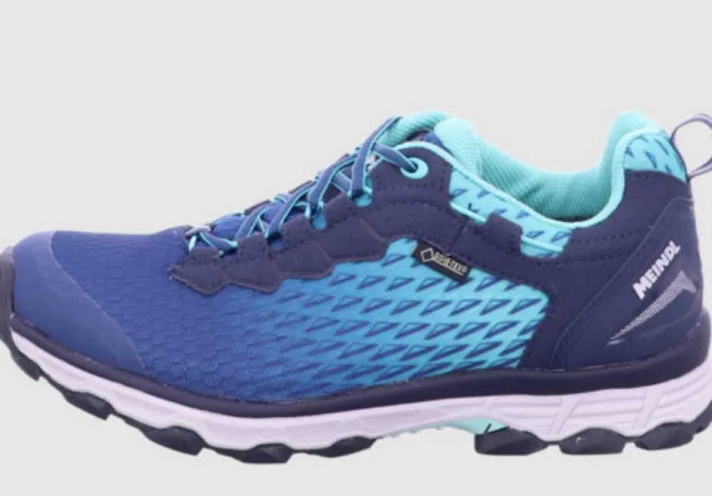 Meindl Freizeit Schnürer blau-Damen Sportschuhe