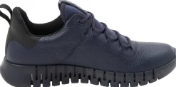 Ecco Freizeit Schnürer blau-Herren Sneaker & Schnürer