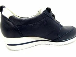 Waldläufer Freizeit Schnürer blau-Damen Sneaker & Schnürer