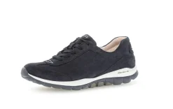 Gabor Freizeit Schnürer blau 2696546-Damen Sneaker & Schnürer