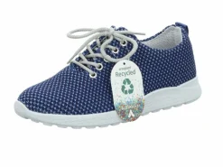 Waldläufer Freizeit Schnürer blau 778401-Damen Sneaker & Schnürer