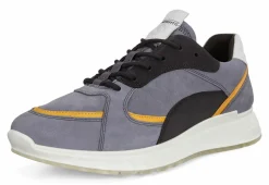 Ecco Freizeit Schnürer blau ST.1 M-Herren Sneaker & Schnürer