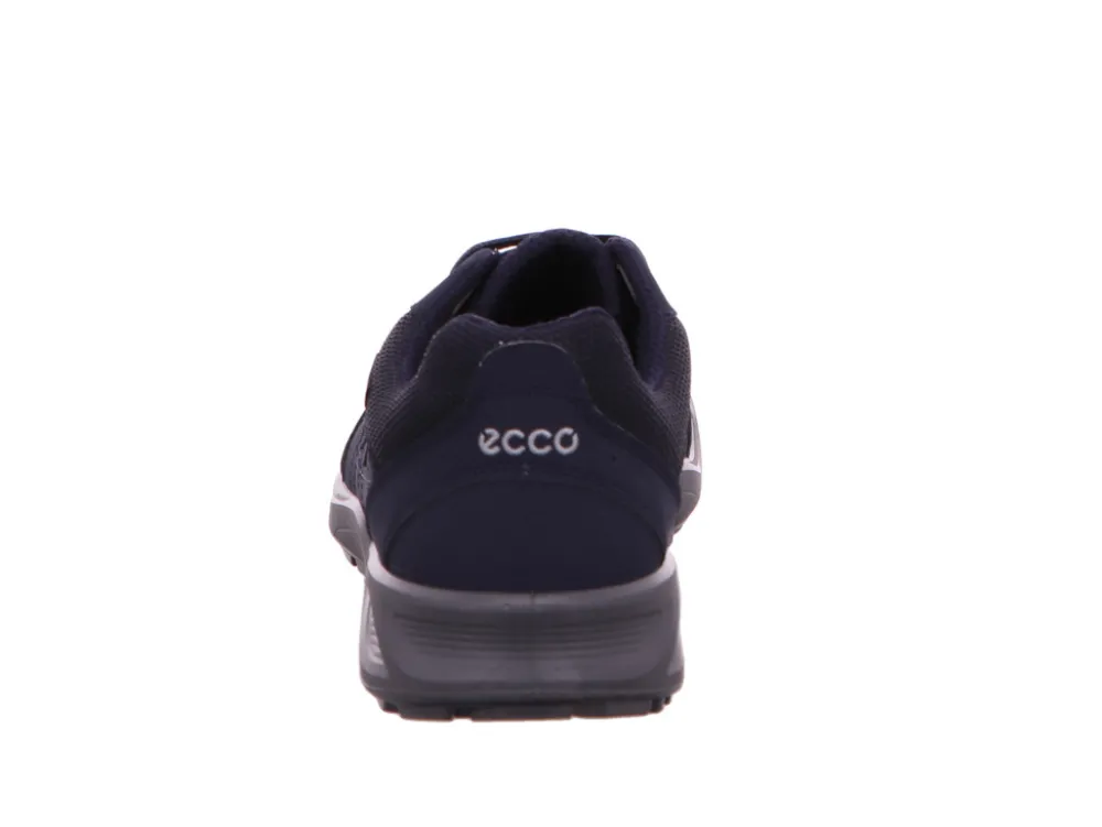 Ecco Freizeit Schnürer blau Outdoor-Herren Sneaker & Schnürer