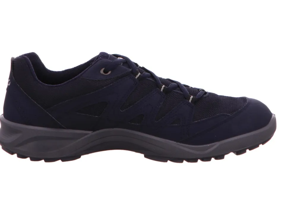 Ecco Freizeit Schnürer blau Outdoor-Herren Sneaker & Schnürer