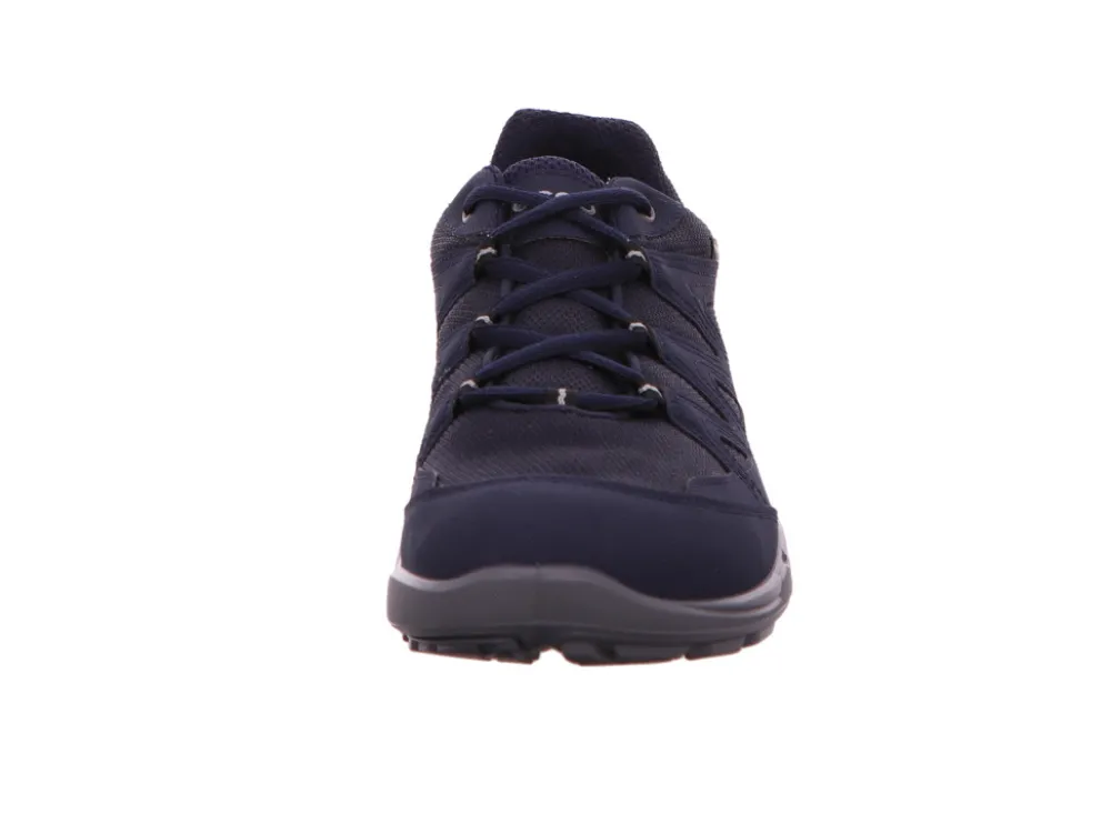 Ecco Freizeit Schnürer blau Outdoor-Herren Sneaker & Schnürer