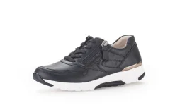 Gabor Freizeit Schnürer blau rollingsoft by Sneaker low 46.978.-Damen Sneaker & Schnürer