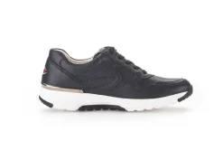 Gabor Freizeit Schnürer blau rollingsoft by Sneaker low 46.978.-Damen Sneaker & Schnürer