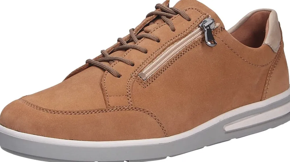 Waldläufer Freizeit Schnürer braun-Herren Sneaker & Schnürer