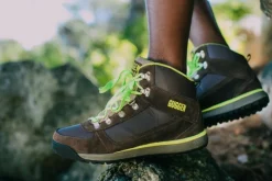 GUGGEN Mountain Freizeit Schnürer braun Wanderschuh von-Herren Wandern & Trekking