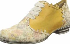 Rovers Freizeit Schnürer gelb 59001-Damen Sneaker & Schnürer