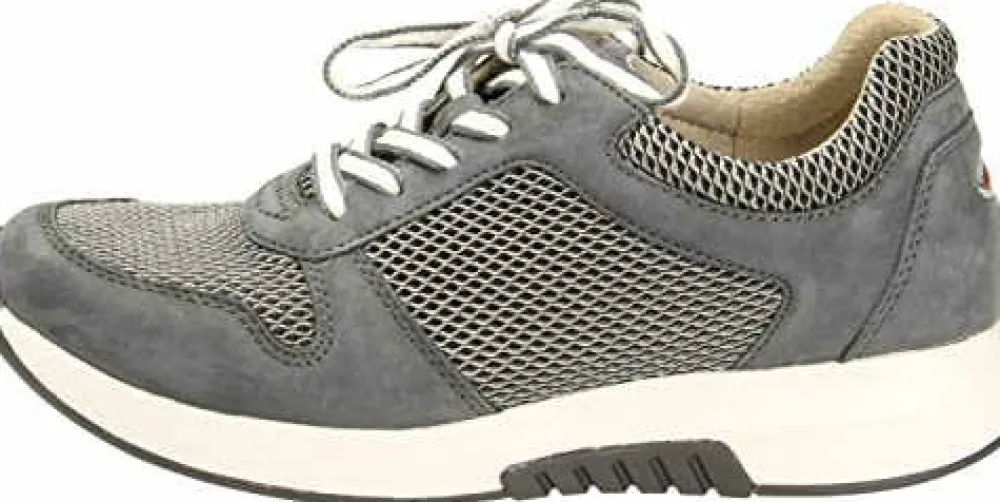 Gabor Freizeit Schnürer grau-Damen Sneaker & Schnürer