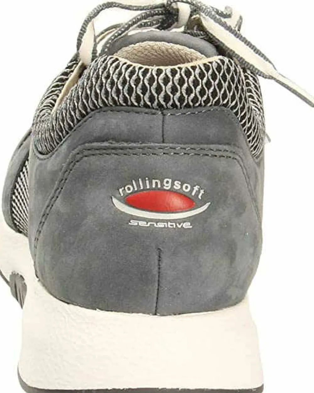 Gabor Freizeit Schnürer grau-Damen Sneaker & Schnürer