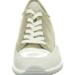 Ara Freizeit Schnürer grau cloud/silver/fossil Sportycalf-Damen Sneaker & Schnürer