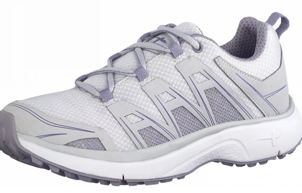 Tamaris Freizeit Schnürer grau Da.-Schnürer-Damen Sportschuhe