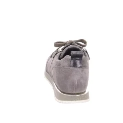 Gabor Freizeit Schnürer grau DREAMVELOUR wallaby-Damen Sneaker & Schnürer
