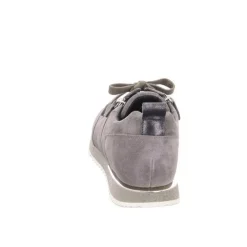 Gabor Freizeit Schnürer grau DREAMVELOUR wallaby-Damen Sneaker & Schnürer