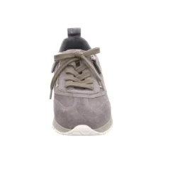 Gabor Freizeit Schnürer grau DREAMVELOUR wallaby-Damen Sneaker & Schnürer