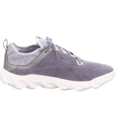 Ecco Freizeit Schnürer grau MX W-Damen Sneaker & Schnürer