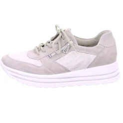 Waldläufer Freizeit Schnürer grau H-Lana-Damen Sneaker & Schnürer