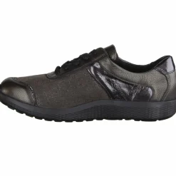 Waldläufer Freizeit Schnürer grau M-Ira-Damen Sneaker & Schnürer