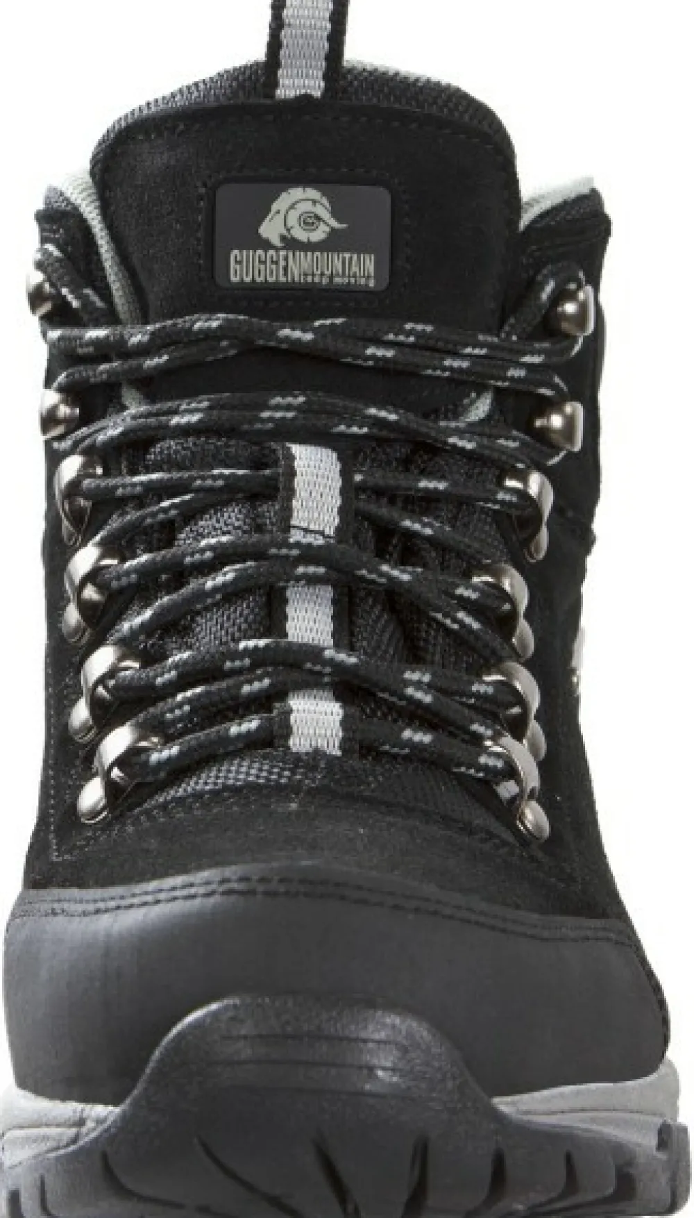 GUGGEN Mountain Freizeit Schnürer grau Wanderschuh von-Herren Wandern & Trekking