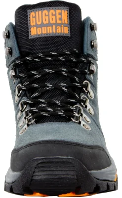 GUGGEN Mountain Freizeit Schnürer grau Wanderschuh von-Damen Wandern & Trekking