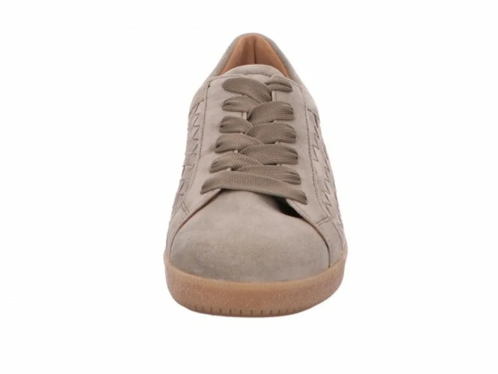 Gabor Freizeit Schnürer grün DREAMVELOUR salvia-Damen Sneaker & Schnürer