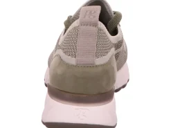 Paul Green Freizeit Schnürer grün KNIT/NUBUK herb-Damen Sneaker & Schnürer