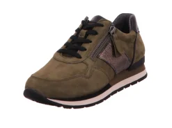 Gabor Freizeit Schnürer khaki 76.364-Damen Sneaker & Schnürer