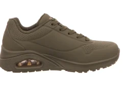 Skechers Freizeit Schnürer khaki UNO - STAND ON AIR-Damen Sneaker & Schnürer