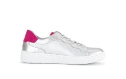 Gabor Freizeit Schnürer lila/pink Fashion Schnürhalbschuh 43.342.61-Damen Sneaker & Schnürer