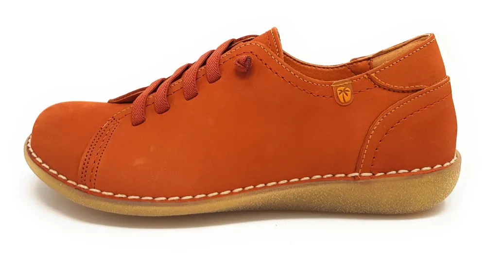 Jungla Freizeit Schnürer orange-Damen Sneaker & Schnürer
