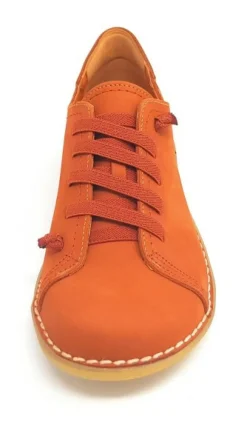 Jungla Freizeit Schnürer orange-Damen Sneaker & Schnürer