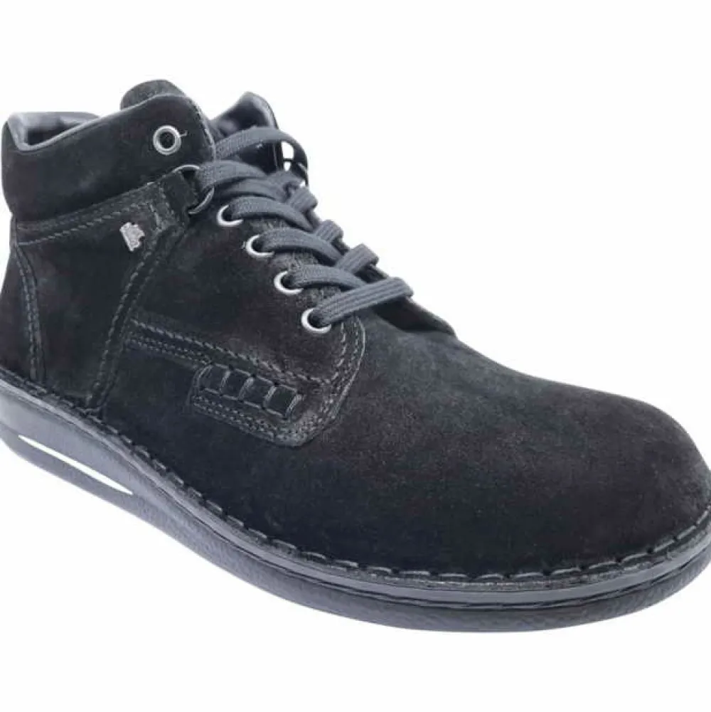 Finn Comfort Freizeit Schnürer schwarz-Herren Sneaker & Schnürer