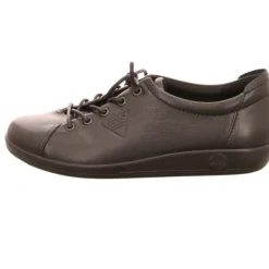 Ecco Freizeit Schnürer schwarz-Damen Sneaker & Schnürer