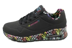 Skechers Freizeit Schnürer schwarz-Damen Sneaker & Schnürer